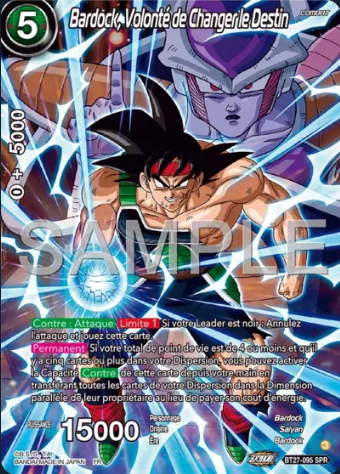 Bardock, Volonté de Changer le Destin BT27-095-SPR