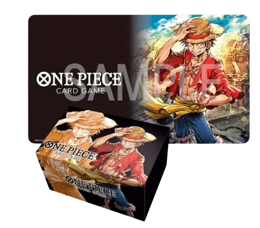 Tapis de Jeu & Deck Box One Piece : Monkey D. Luffy