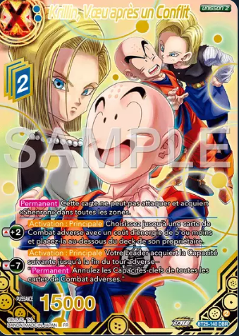 Krillin, Vœu après un Conflit BT25-140-DBR US